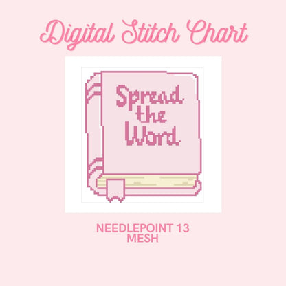Spread the Word DIGITAL PATTERN